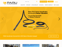 Tablet Screenshot of paru.com.tr